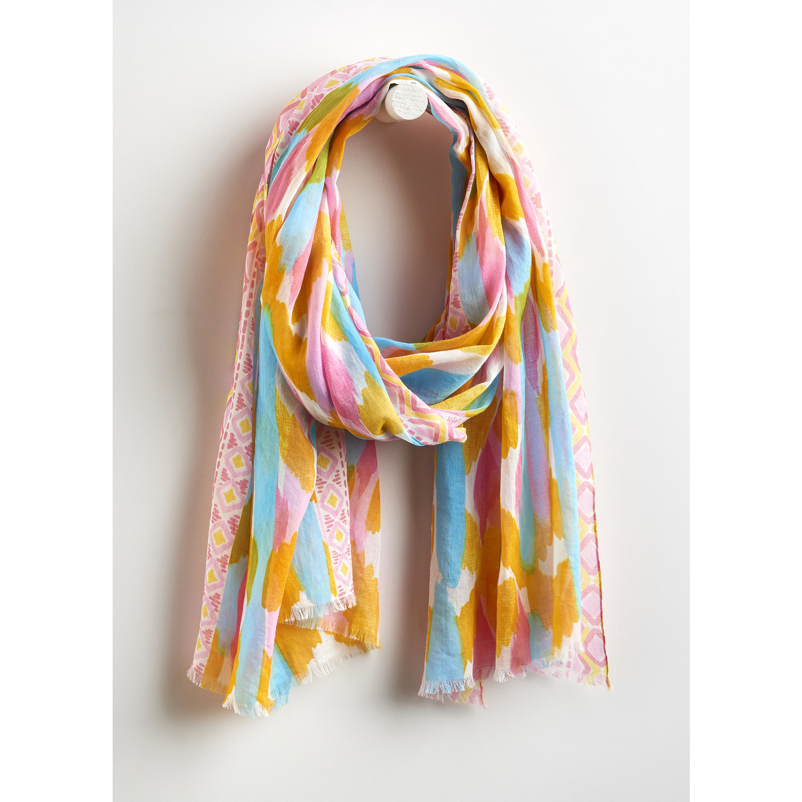 Beach Scarf in Woven Cotton