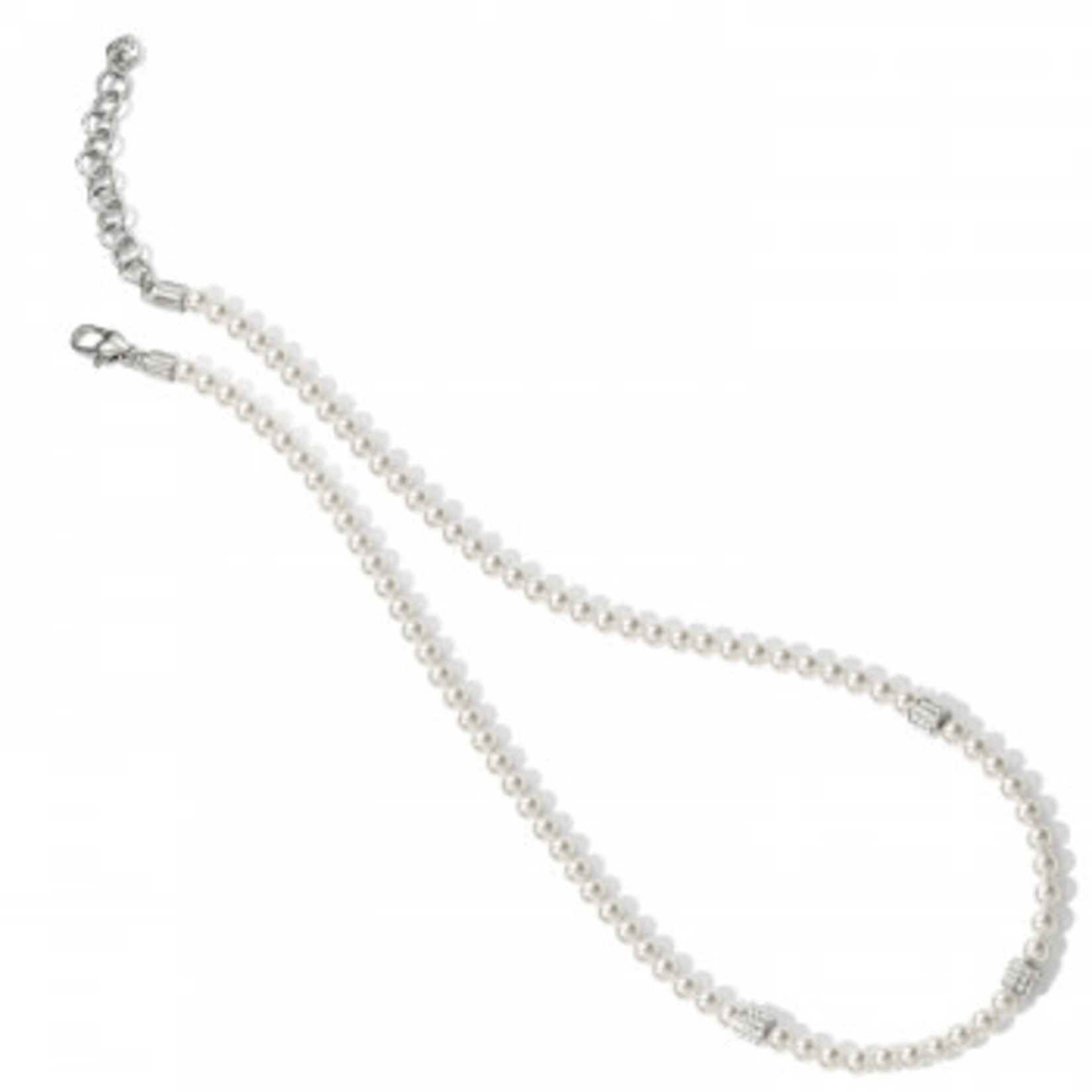 Brighton Meridian Petite Pearl Station Necklace