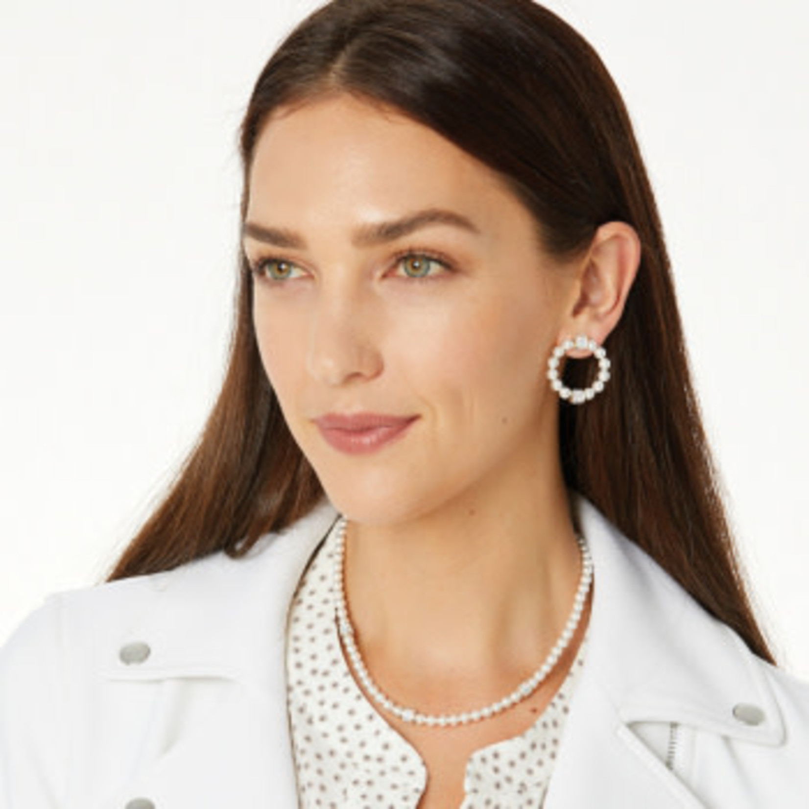 Brighton Meridian Petite Pearl Station Necklace