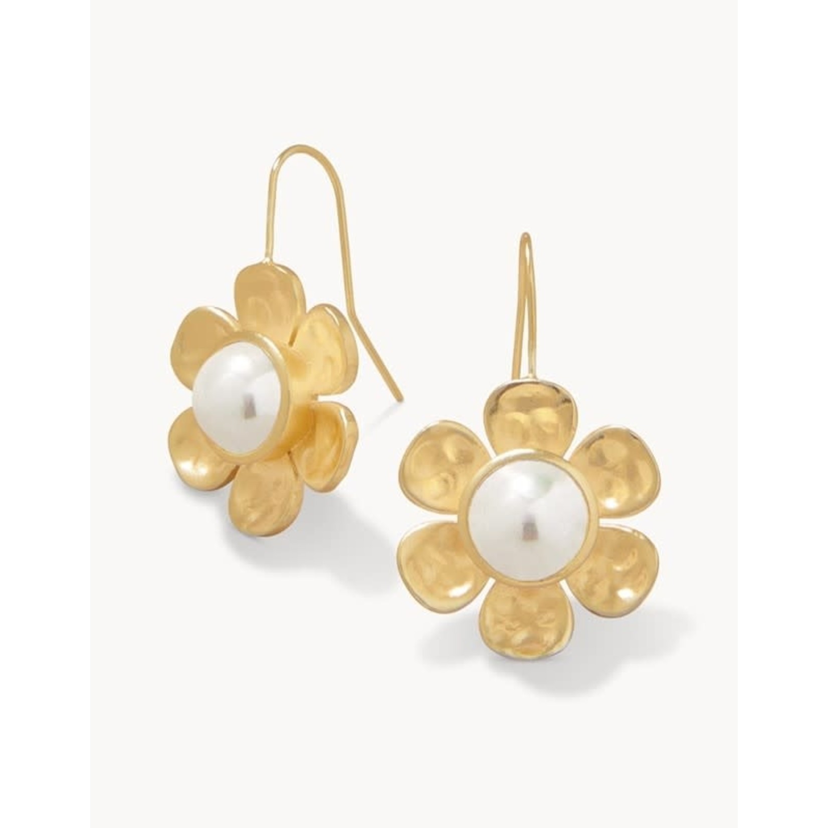 Spartina Primrose Drop Earrings Pearl