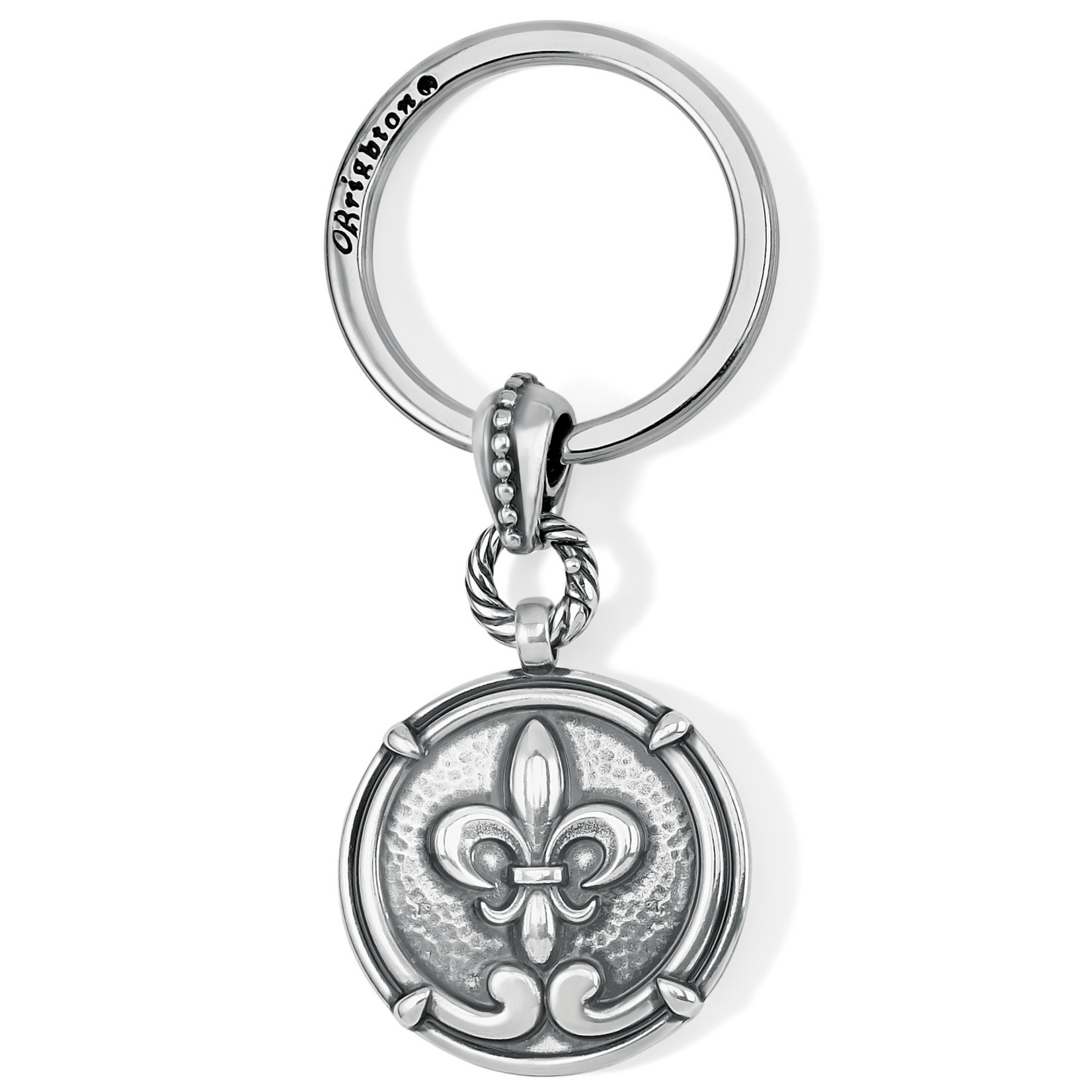 Brighton Ferrara Fleur De Lis Key Fob