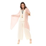 Shawl Long Gauzey in Petal