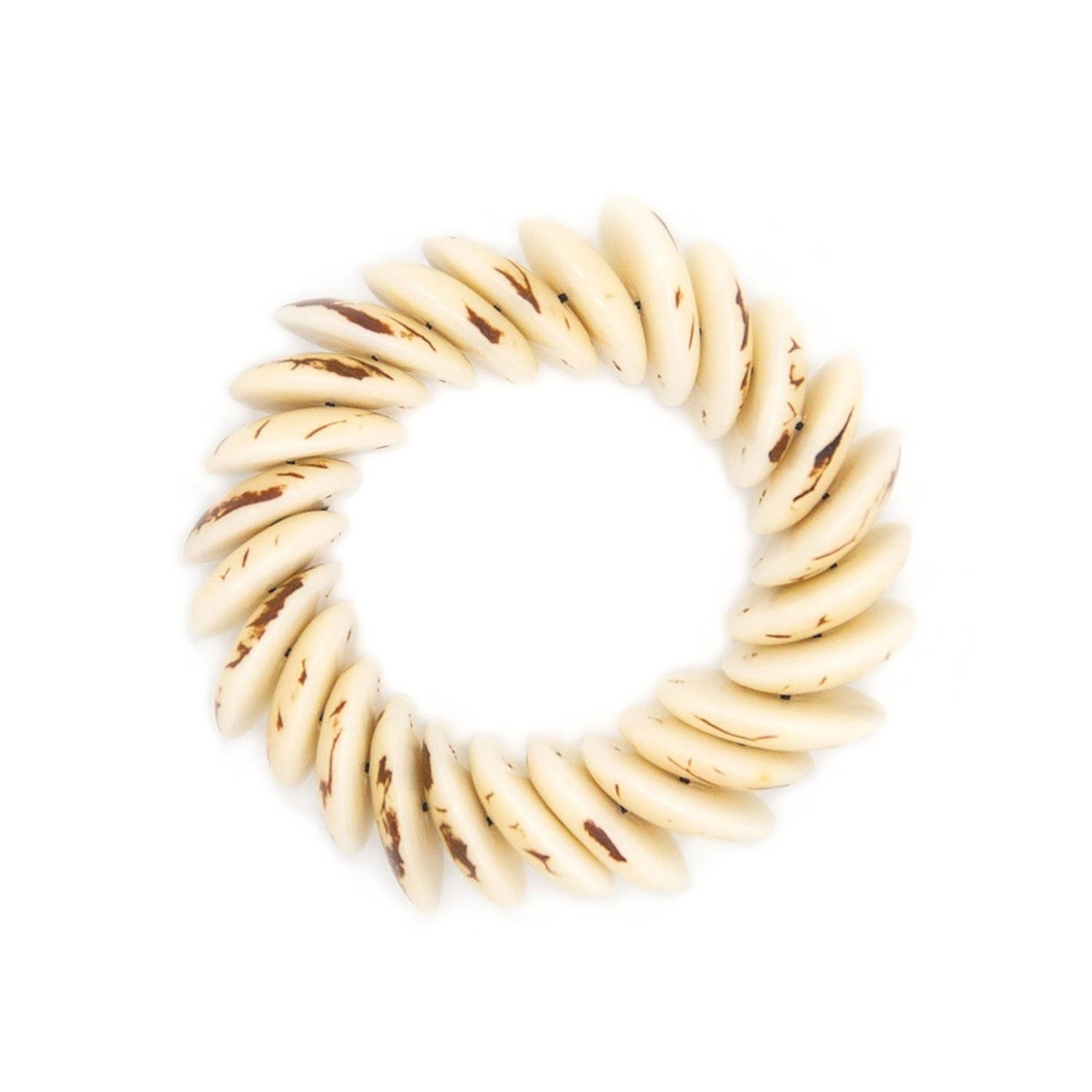 Organic Tagua Jewelry Ivanna  Bracelet in Ivory