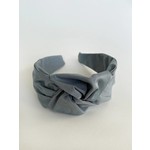 Poppy Knot Headband in Slate