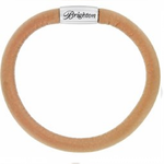 Brighton Woodstock Single Leather Bracelet Buff S/M
