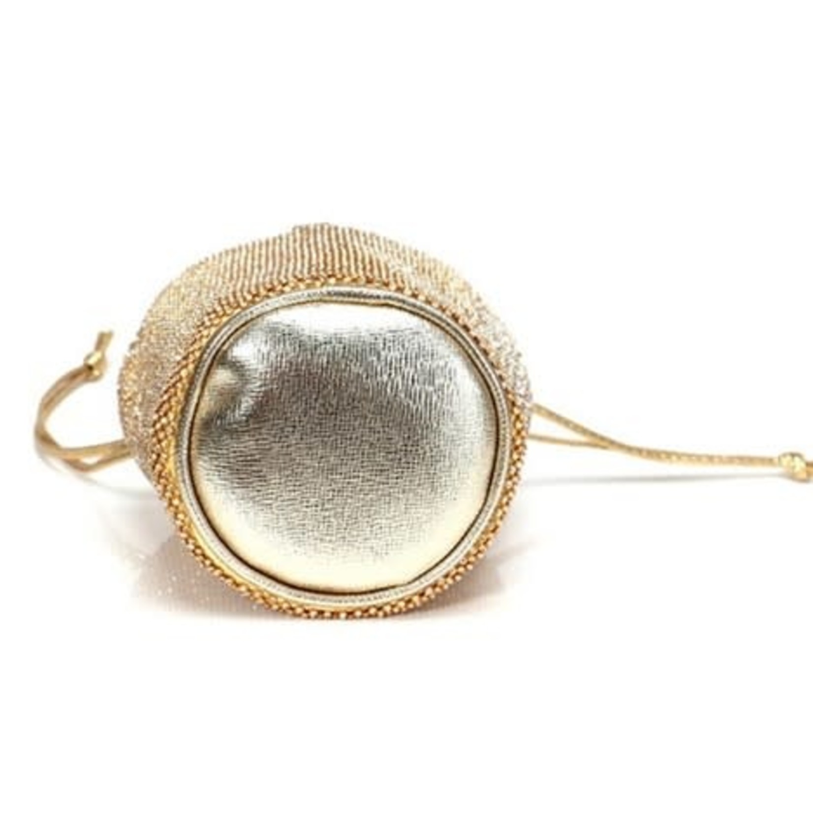 Korelo Bucket Bag in Metallic Silver