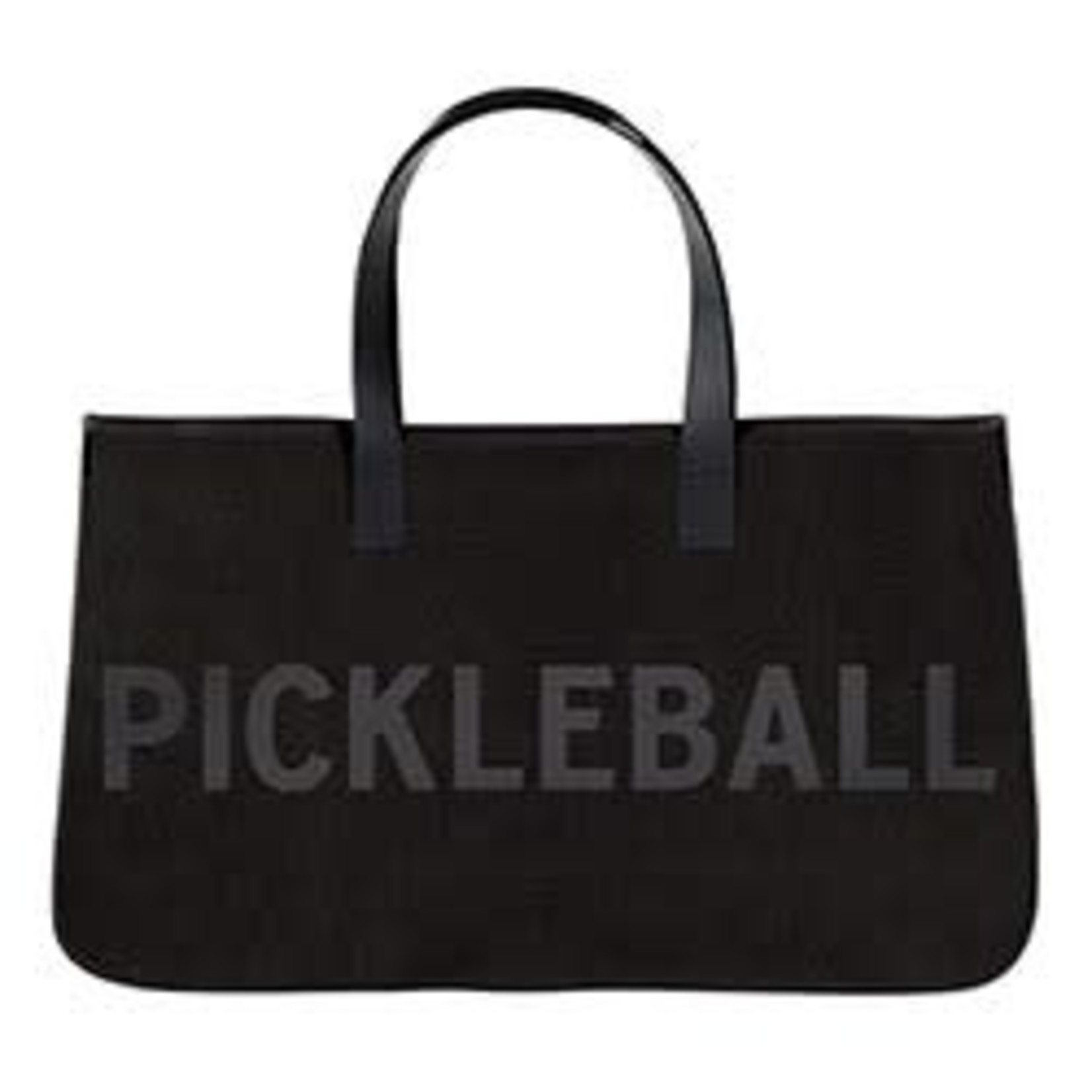 Black Canvas Pickleball Tote