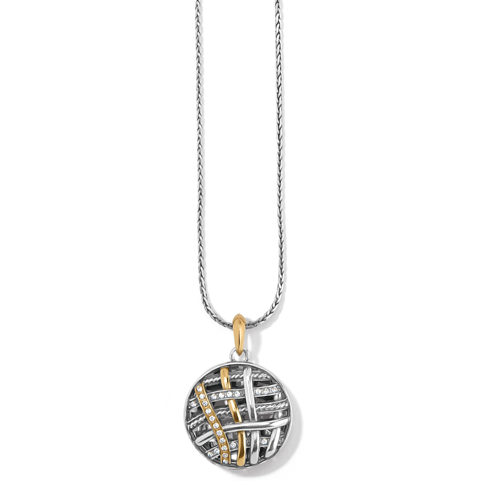 Brighton Neptune's rings Woven Round Necklace