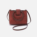 HOBO Heidi Brandy Soft Croco Embossed Leather Crossbody