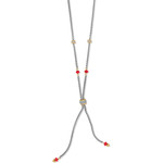 Brighton Meridian Red Two Tone Petite Y Necklace