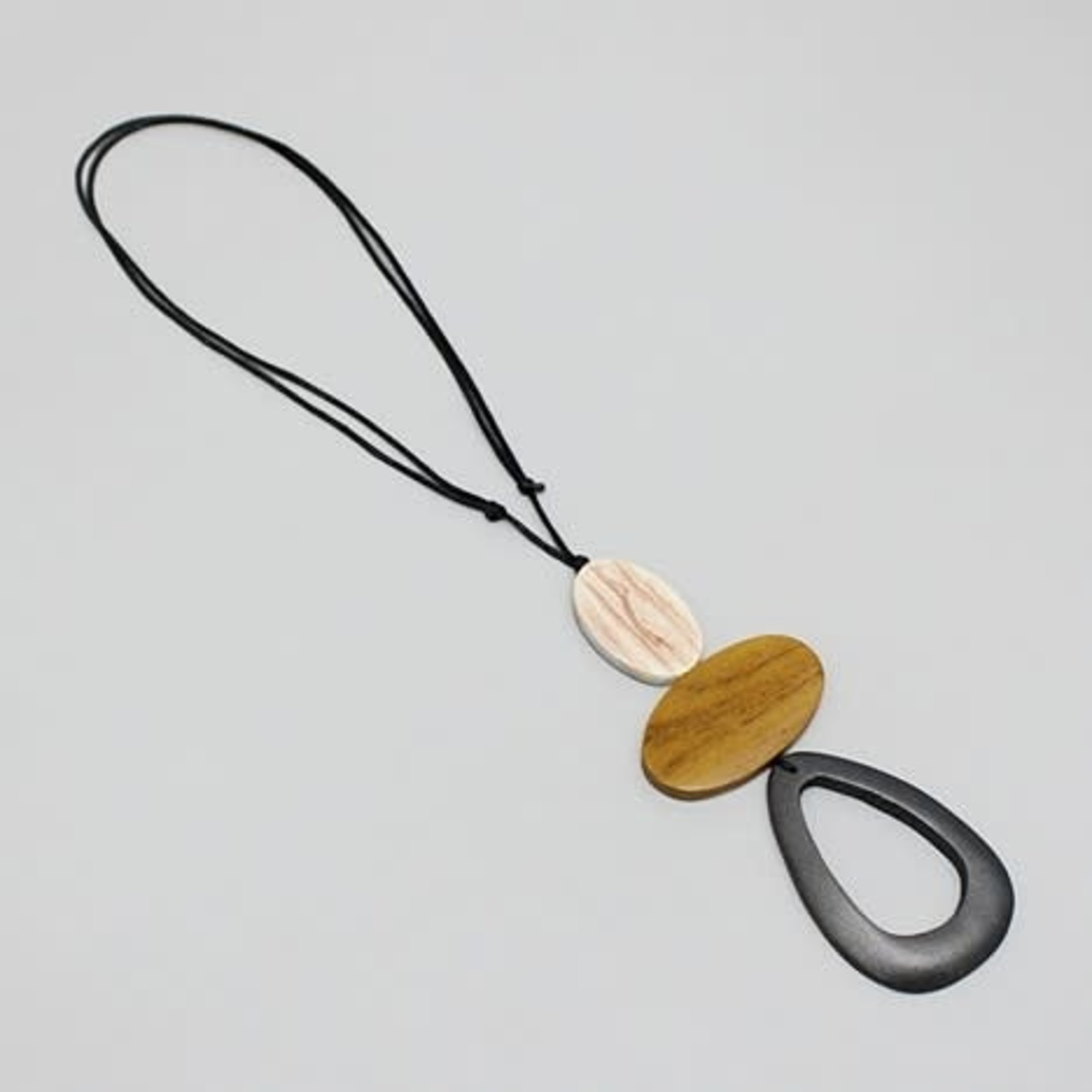 Grey Calia Pendant Necklace