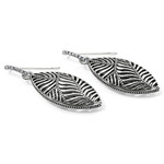 Brighton Palmetto Silver French Wire Earrings