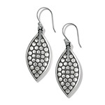 Brighton Pebble Leaf Reversible Fr Wr Earrings