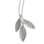 Brighton Pebble Leaf Convertible Trio Necklace
