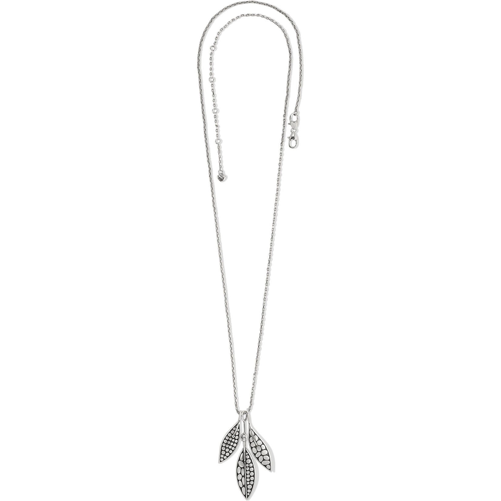 Brighton Pebble Leaf Convertible Trio Necklace