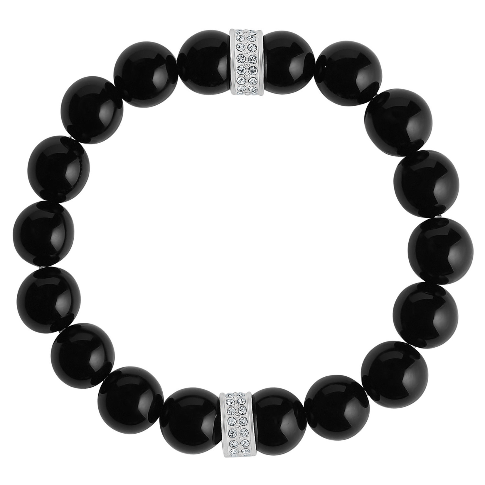Brighton Meridian Petite Black Stretch Bracelet