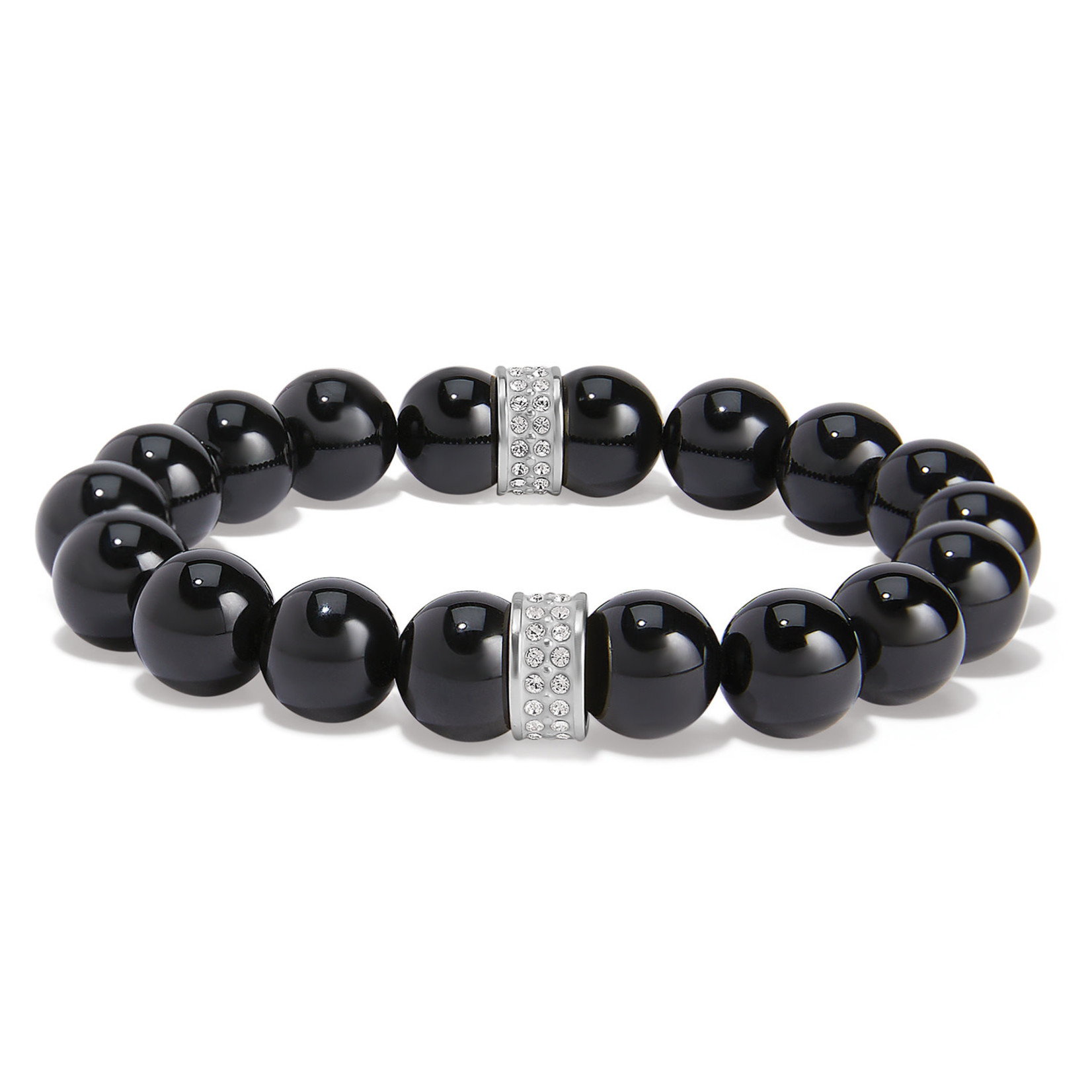 Brighton Meridian Petite Black Stretch Bracelet