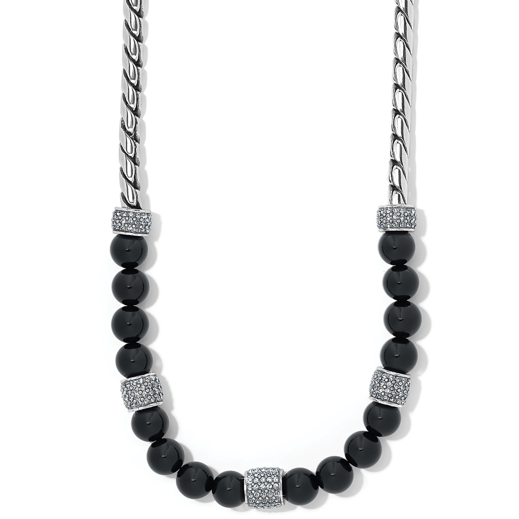 Brighton Meridian Black Bead Necklace