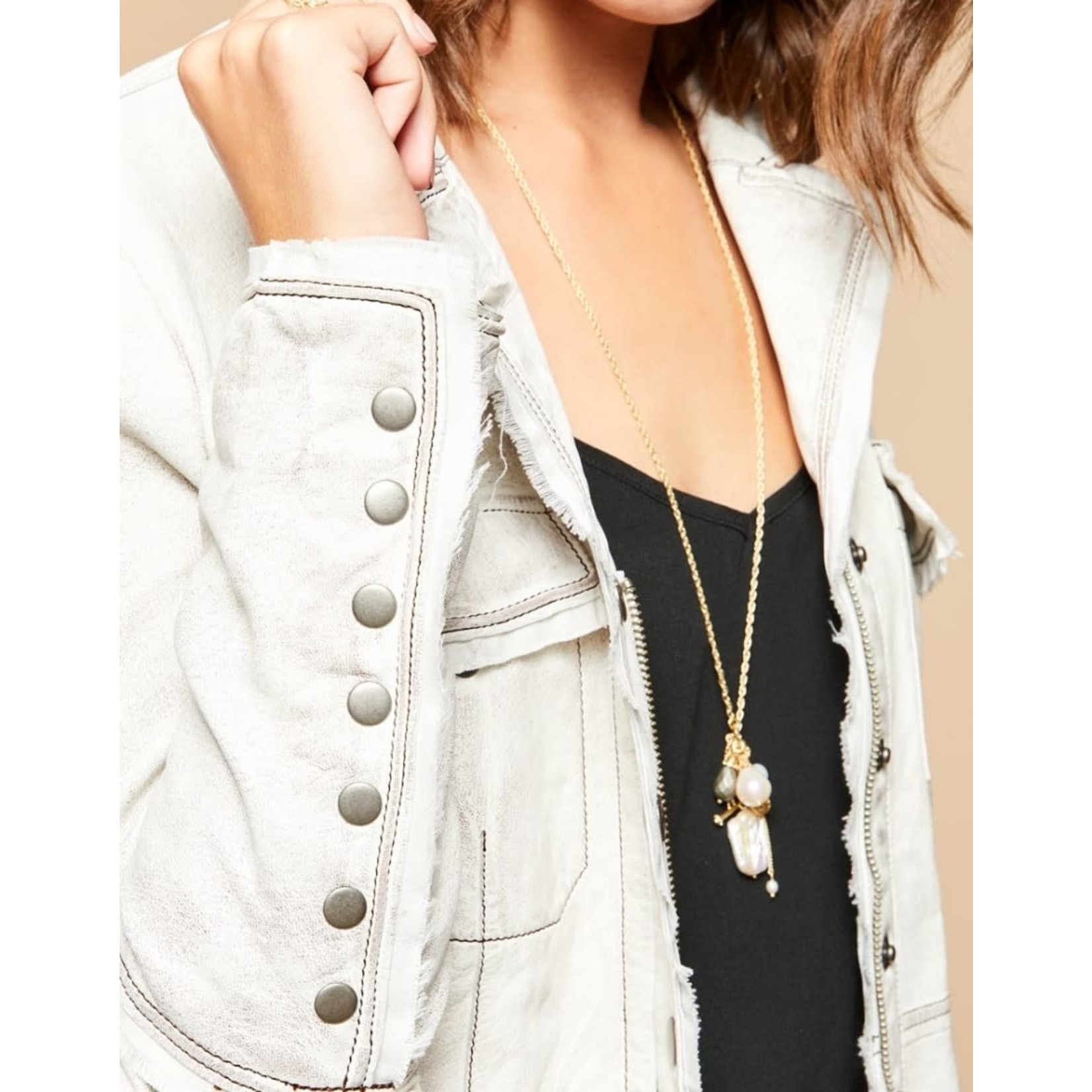 Spartina Charlie Necklace 32“ Pearl