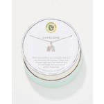 Spartina SLV Necklace 18” Overcome/Rainbow Slvr