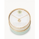 Spartina Sea La Vie Necklace 18" Shooting Star/Moon Star Gold