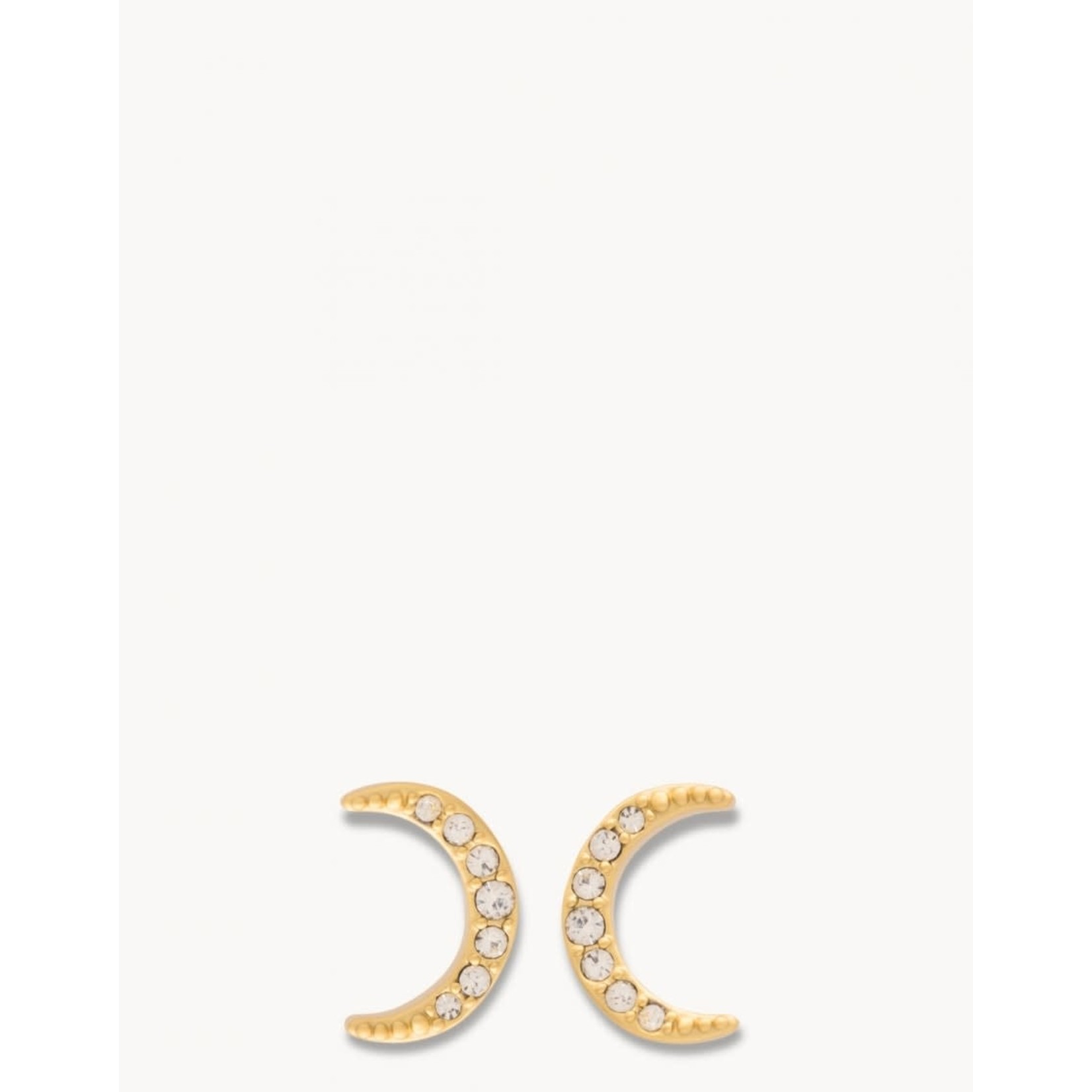 Spartina Sea La Vie Stud Earrings Guiding Light/Crescent