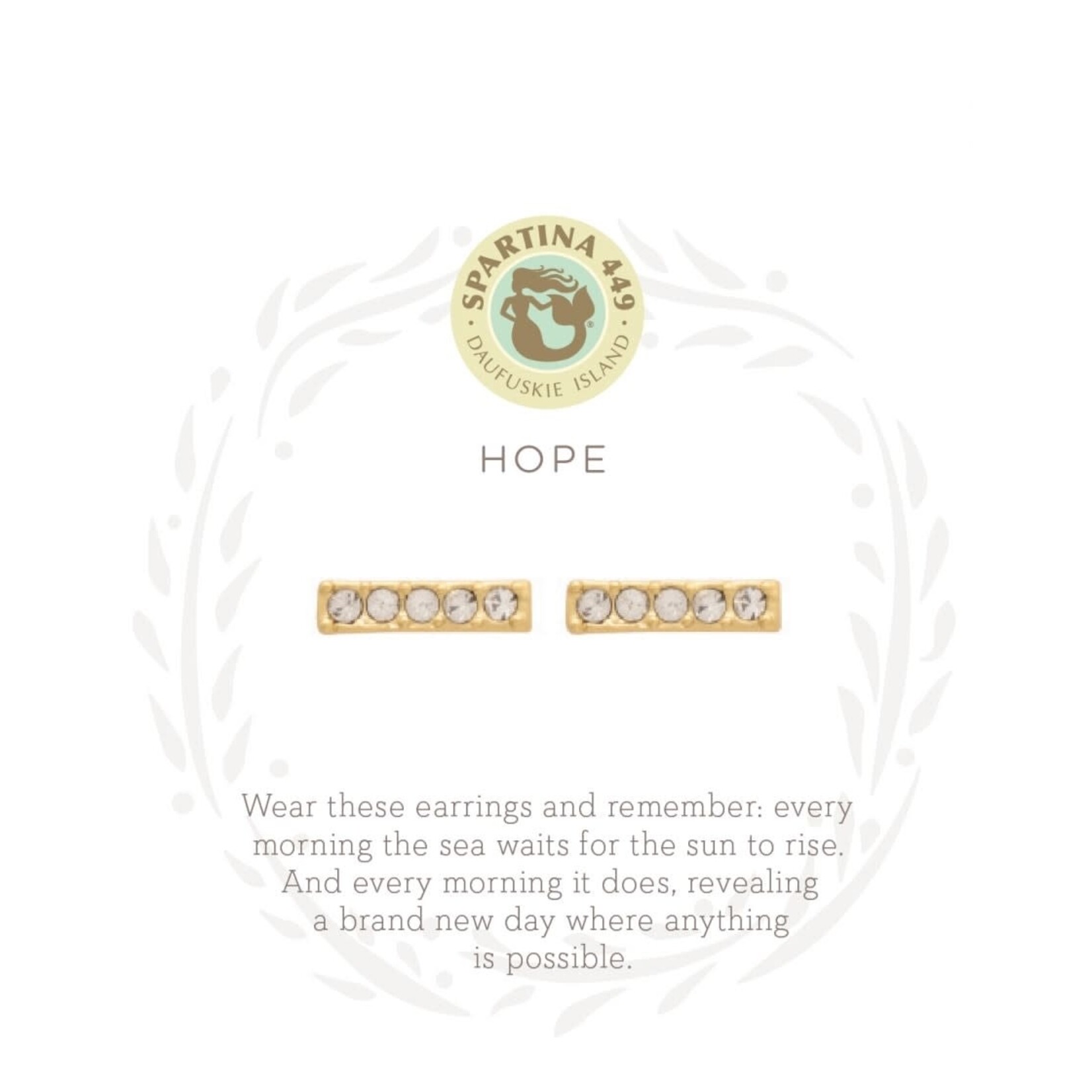 Spartina Sea La Vie Stud Earrings- Hope/Horizon