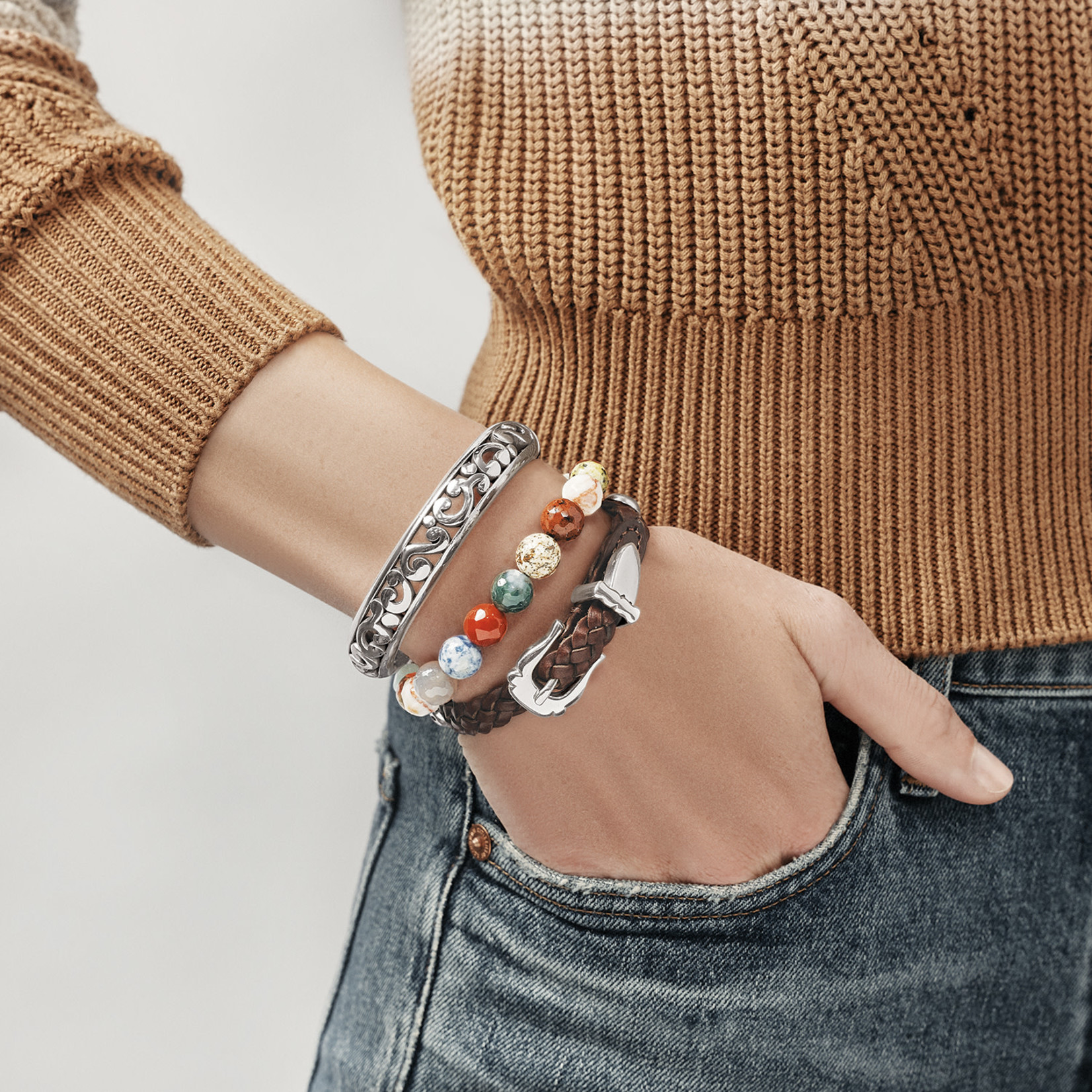 Brighton Contempo Desert Sky Stretch Bracelet