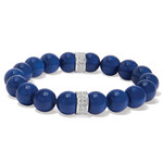 Brighton Meridian Petite Blue Beaded Stretch Bracelet