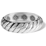 Brighton Athena Scalloped Hinged Bangle Bracelet