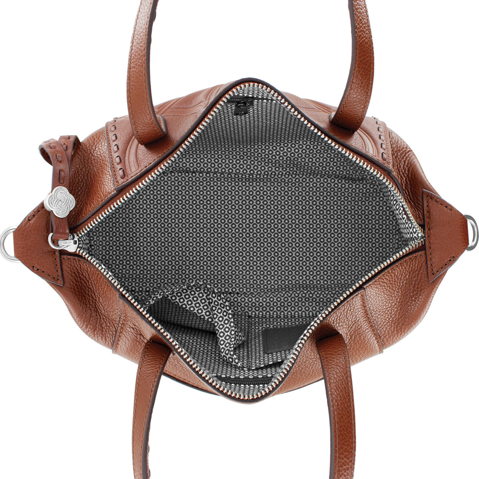 Brighton Interlok Janelle Satchel in Bourbon