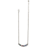 Brighton Elora Gems Dots Curve Necklace