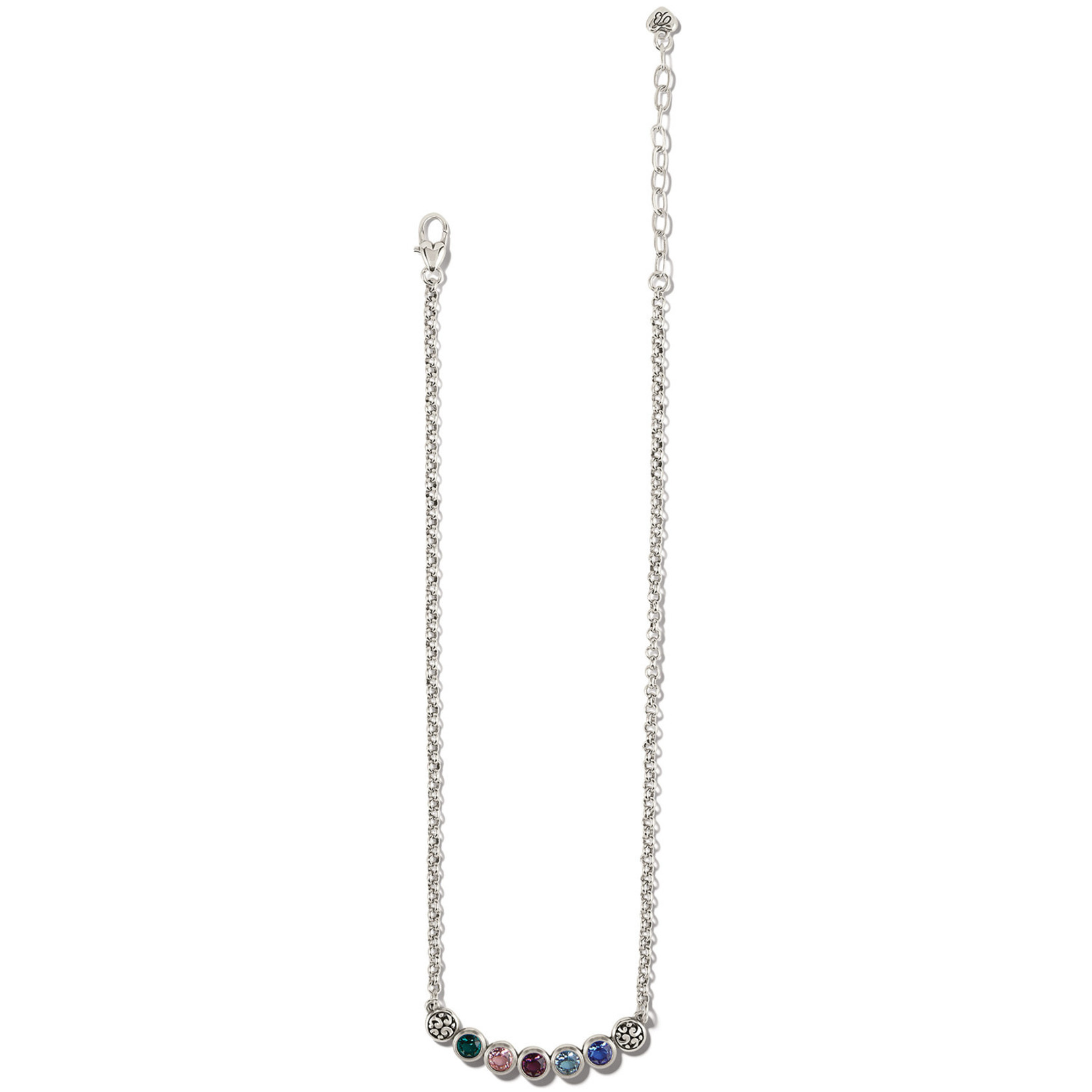 Brighton Elora Gems Dots Curve Necklace