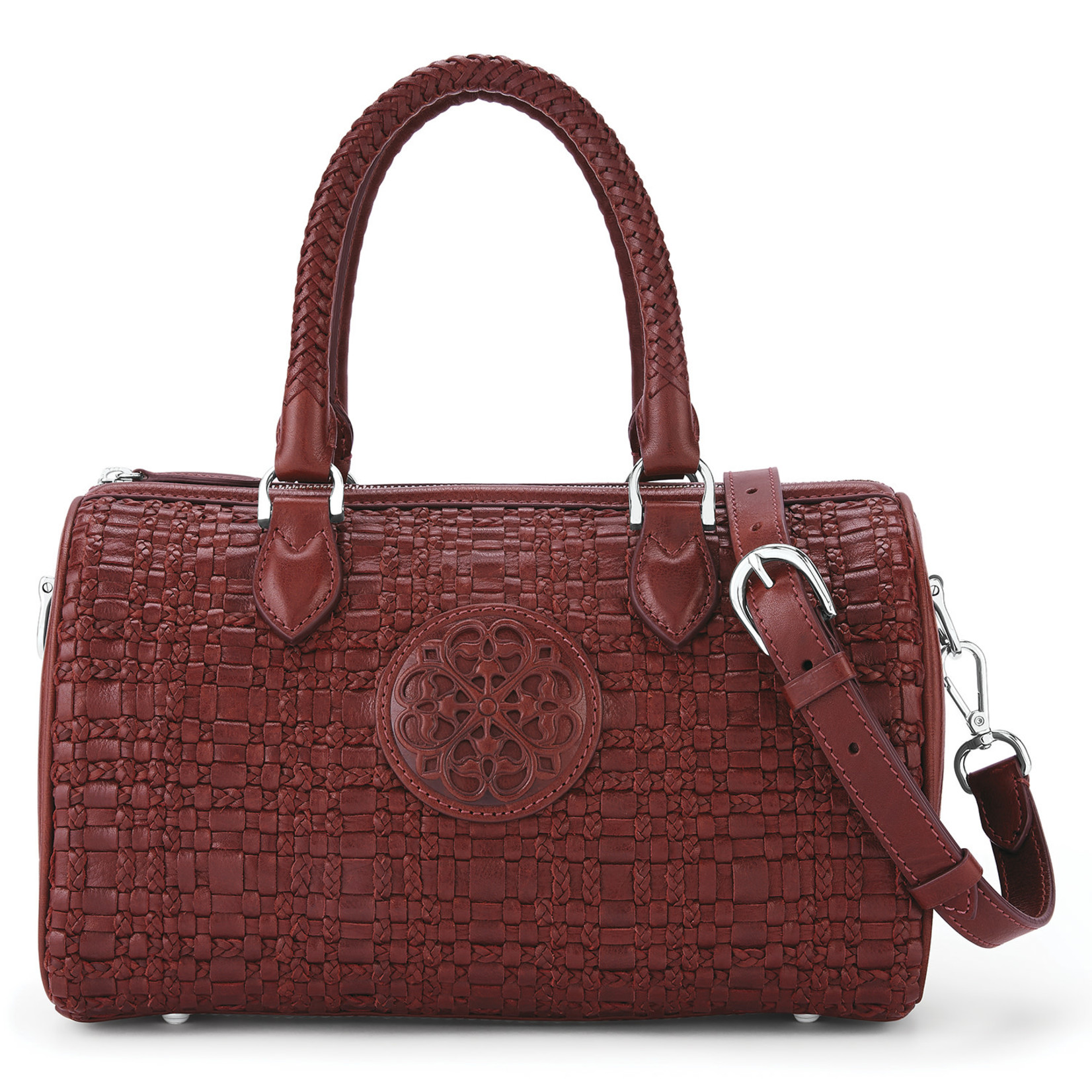 Brighton Vereda Satchel in Garnet