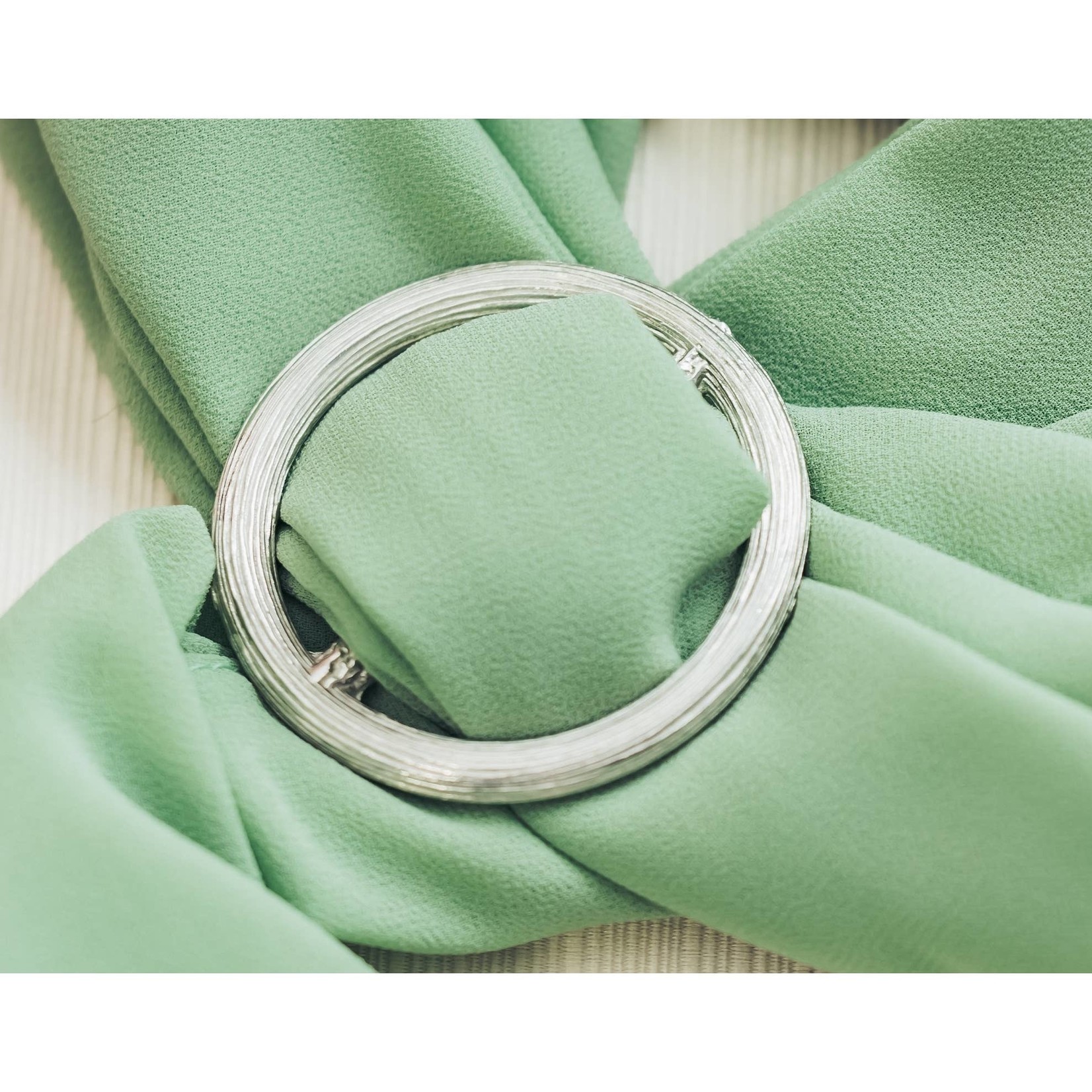 House of Morgan Pewter Handmade Branch Infinity Scarf Ring