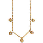 Brighton Esprit Heart Station Necklace