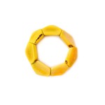 Organic Tagua Jewelry Fabiano Tagua Bracelet in Yellow