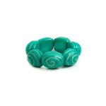 Organic Tagua Jewelry Marbella Tagua Bracelet in Esmerald