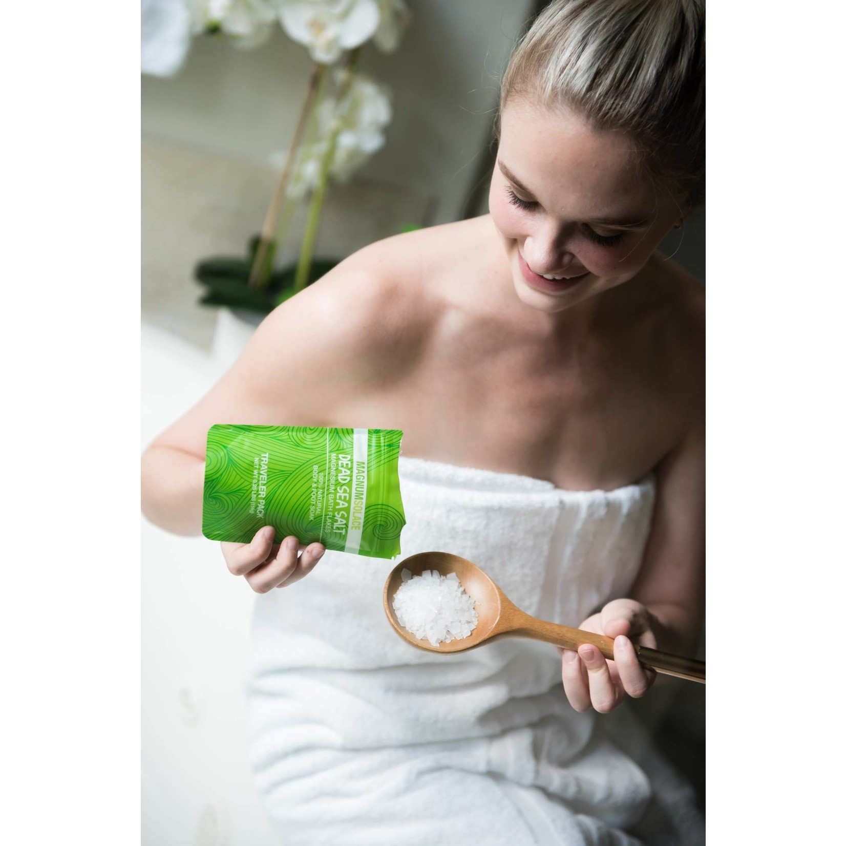 Magnum Solace Magnesium Bath Flakes 0.25