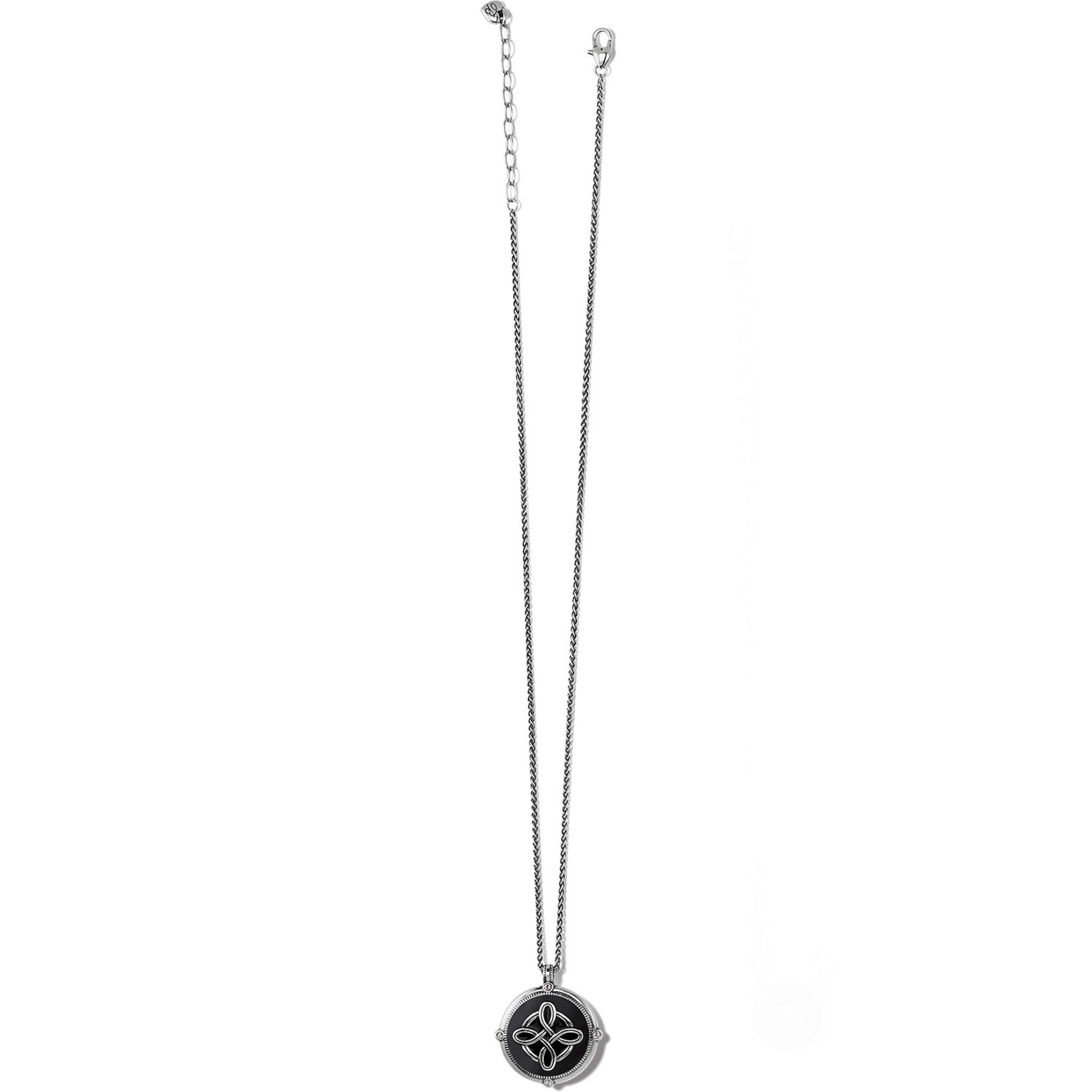 Brighton Interlok Noir Heirloom Reversible Necklace
