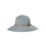 Leslie Wide Brim Hat in Mid Blue