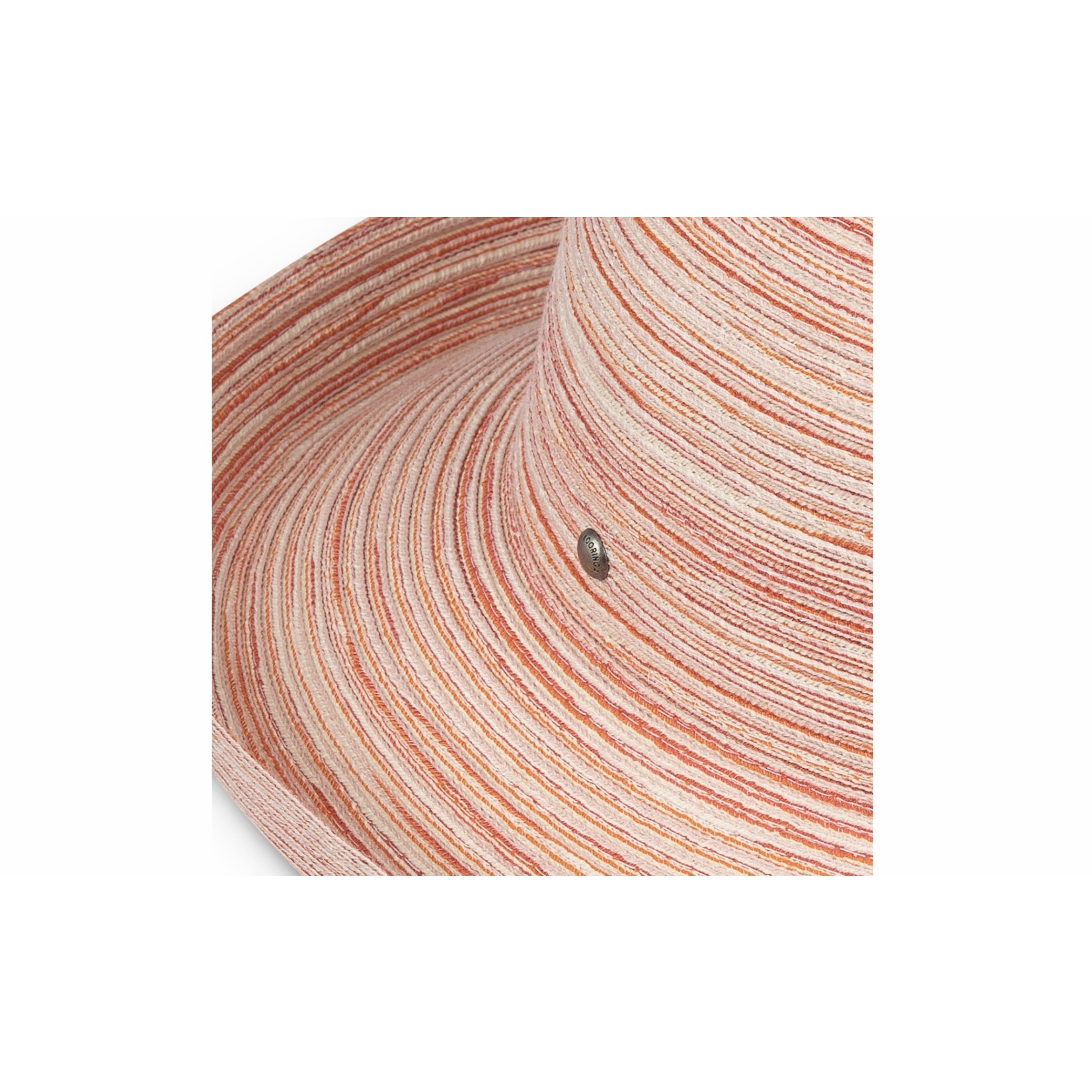 Sunrise Upturn Hat in Sunset Coral