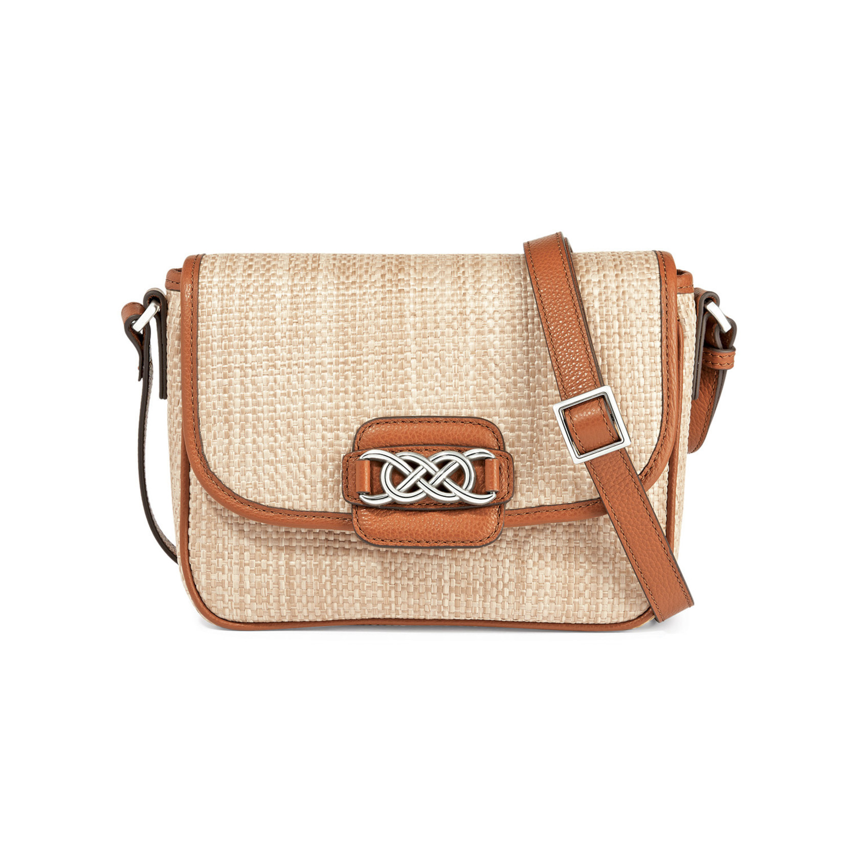 Brighton Alani Straw Flap Bag