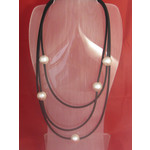 Venice Necklace w/ White Beads