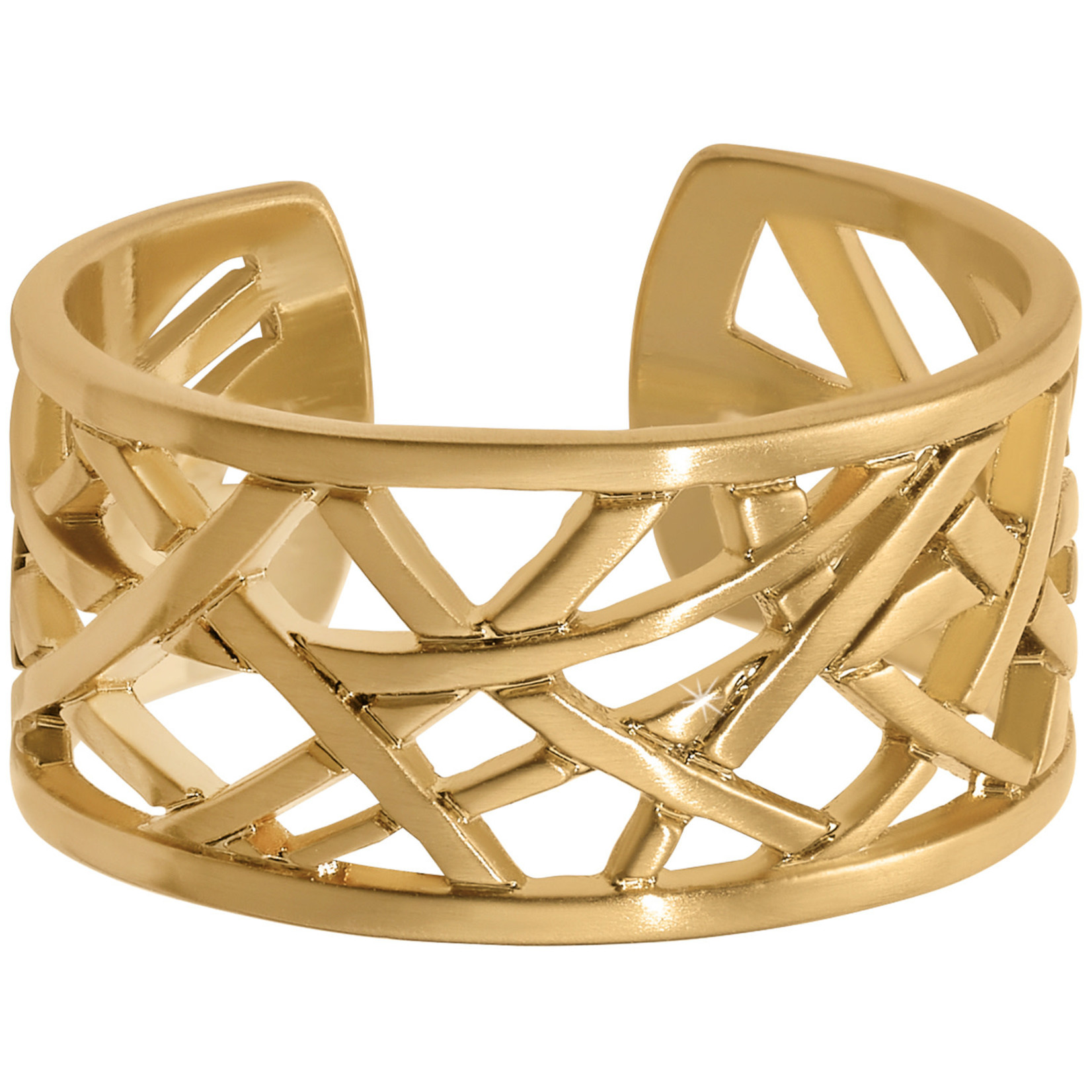 Brighton Christo Meridian Narrow Gold Ring