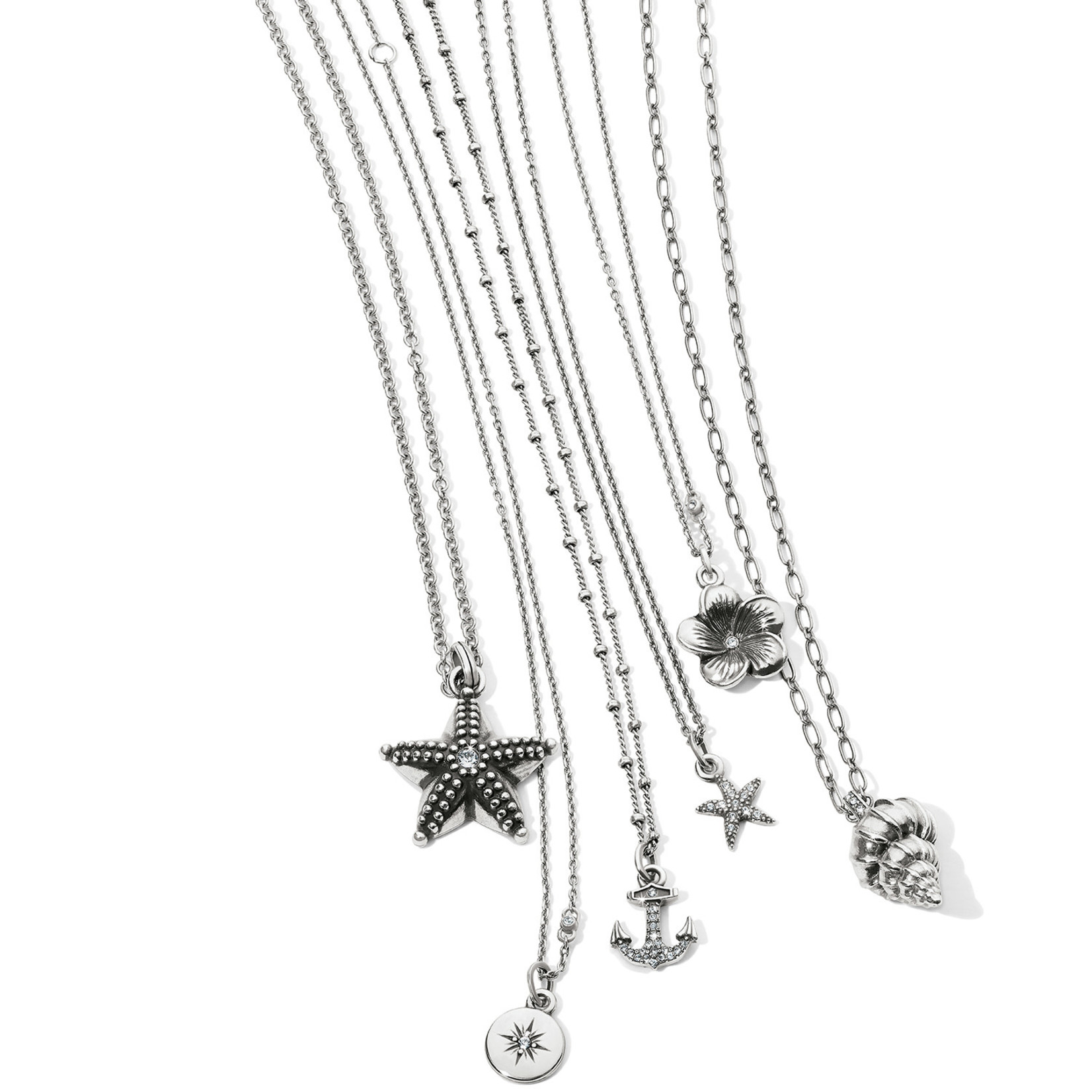 Brighton Voyage Mini Anchor Necklace