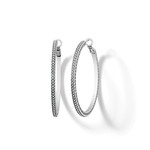 Brighton Meridian Thin Large Hoop Earrings