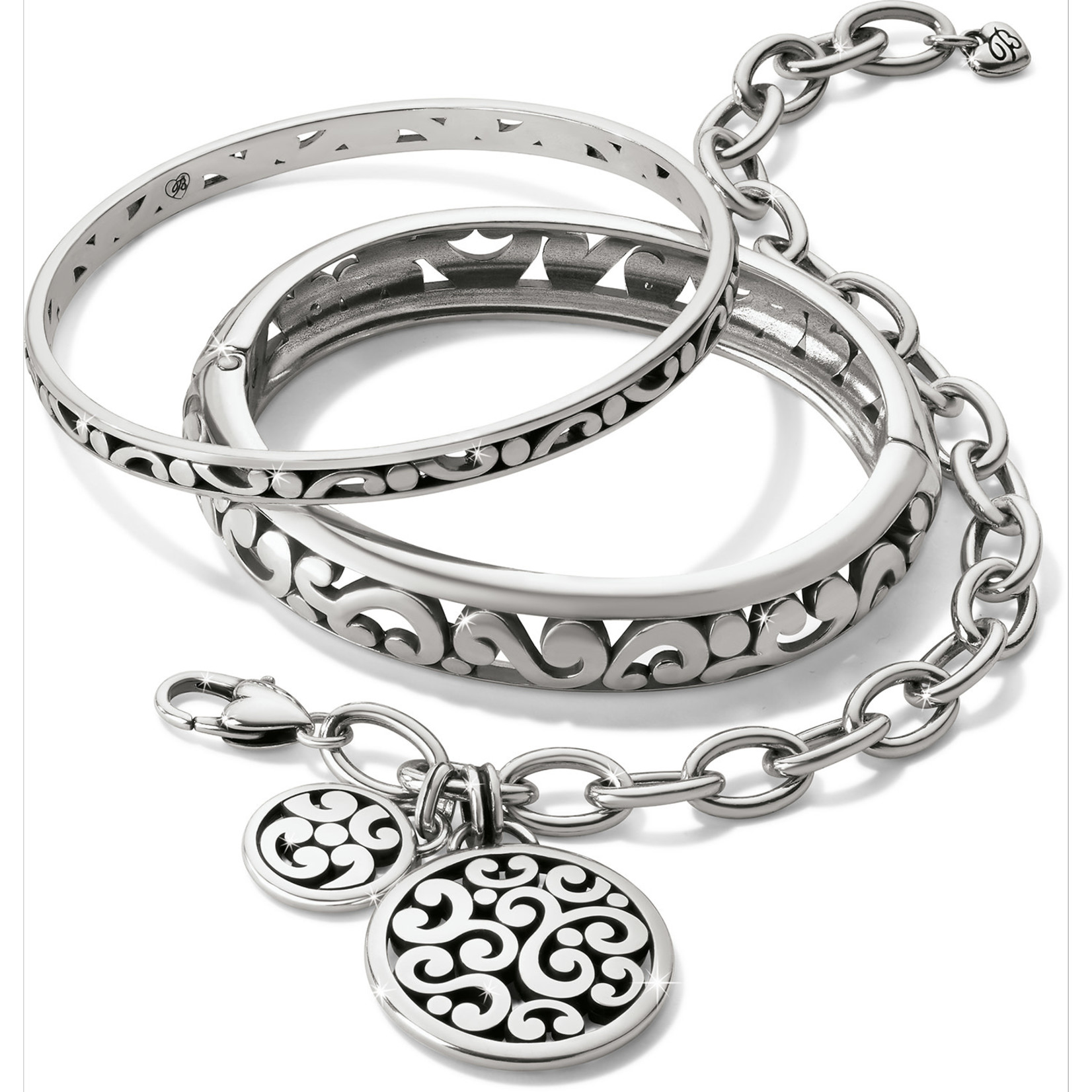 Brighton Contempo Medallion Link Bracelet