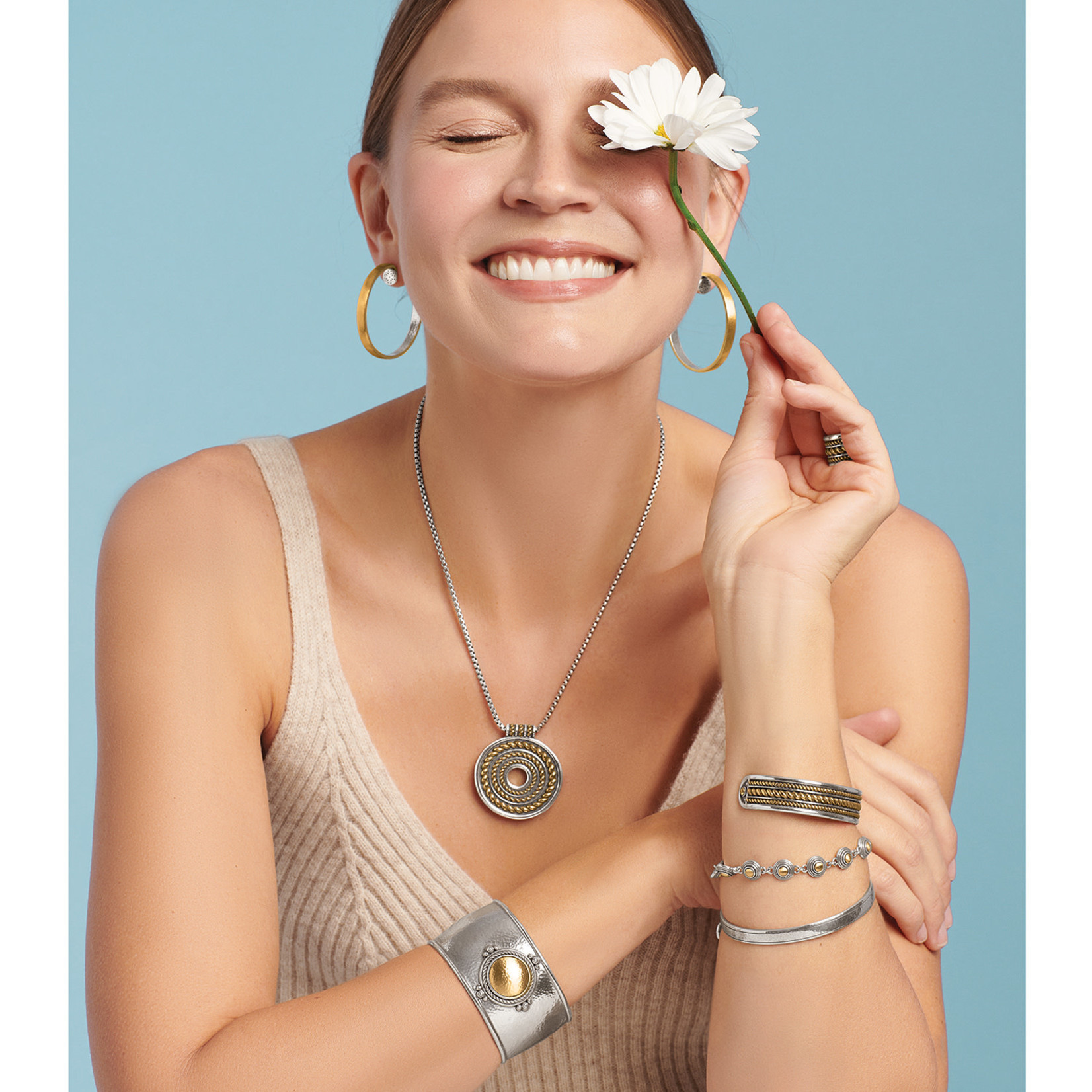 Brighton Monete Wide Cuff Bracelet