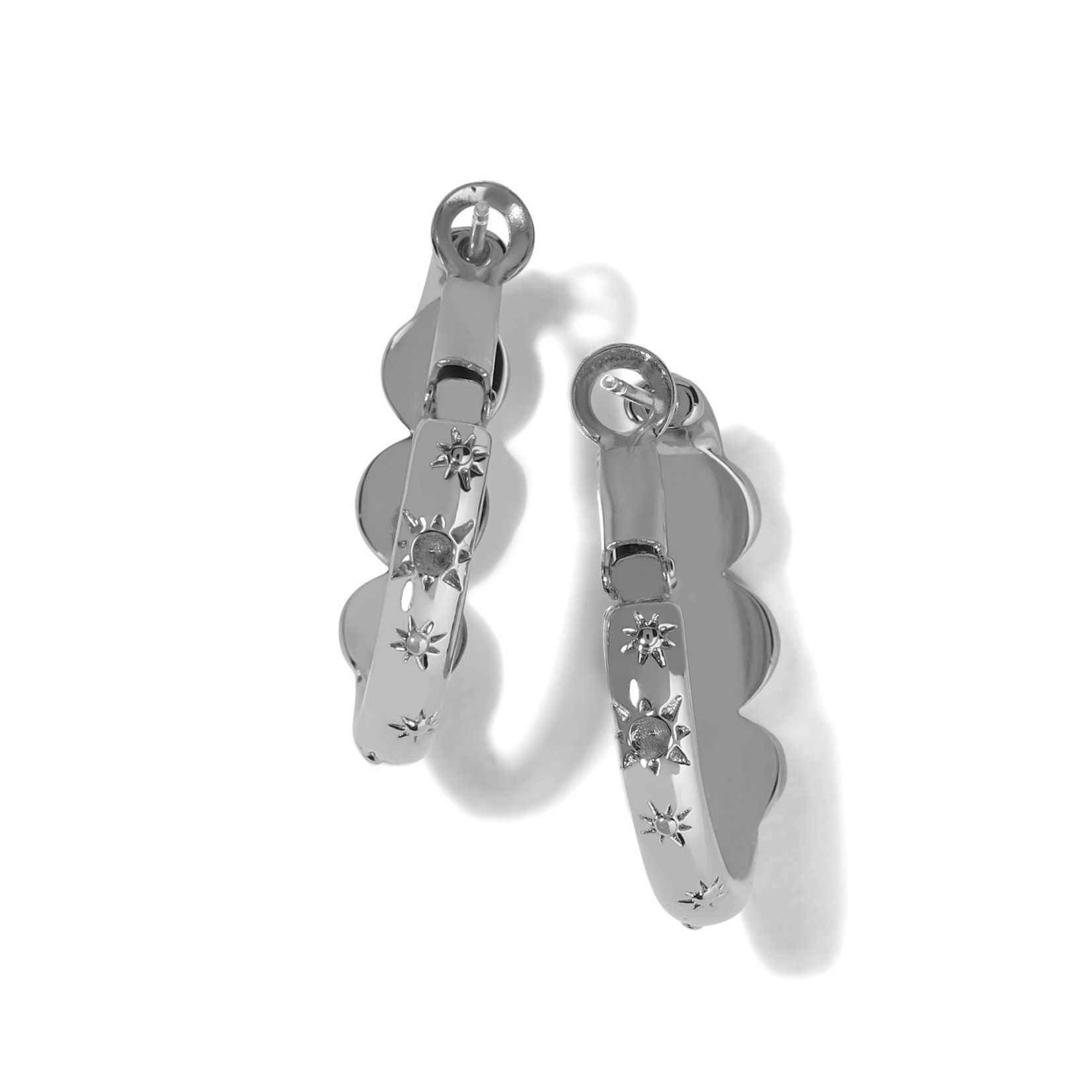 Brighton Halo Gems Trio Hoop Earrings